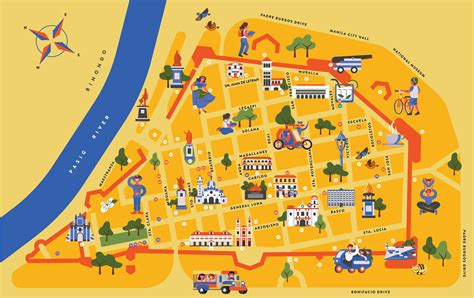 Intramuros Maps .